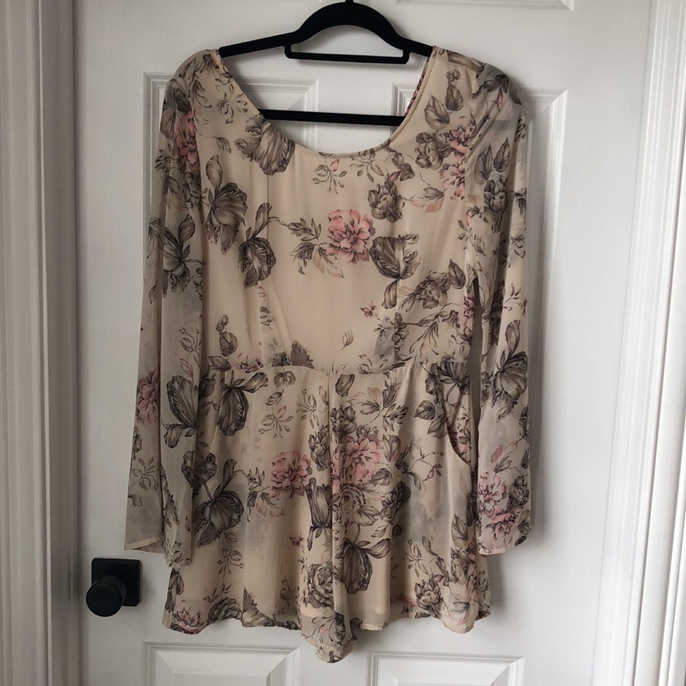 Summery Floral Romper
